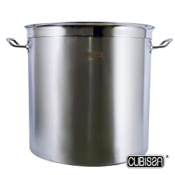 Olla de Acero Inoxidable N°50 G-Profesional con Fondo Difusor Cubissa