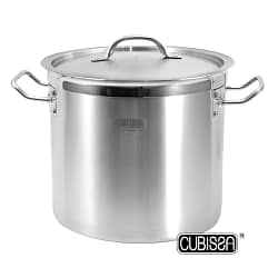 Olla de Acero Inoxidable N°36 G-Profesional con Fondo Difusor Cubissa
