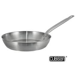 Sartén de Acero Inoxidable N32 Profesional con Fondo Difusor Cubissa